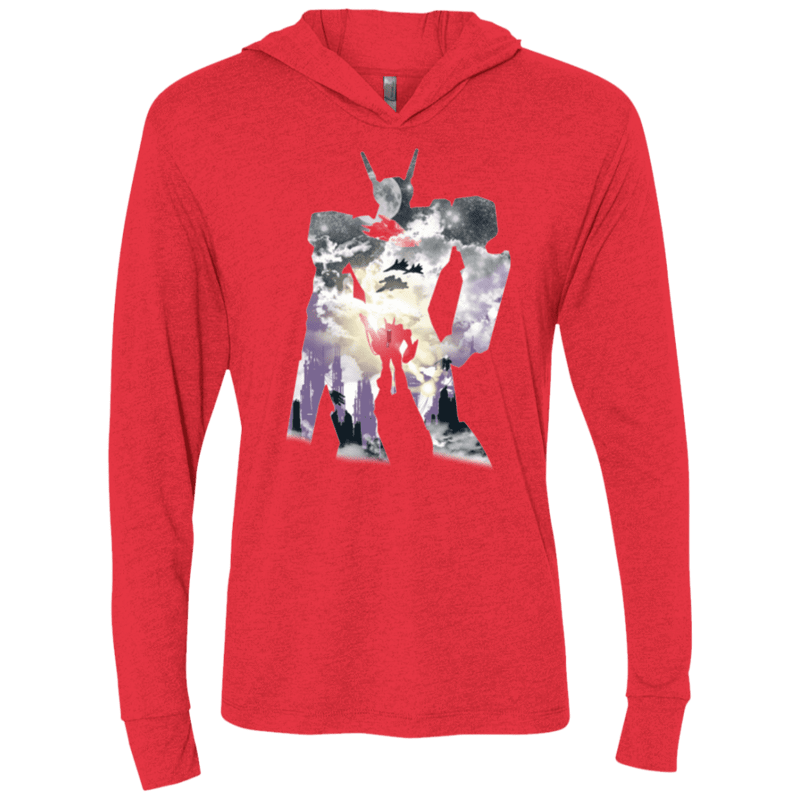 T-Shirts Vintage Red / X-Small The Valkyries Triblend Long Sleeve Hoodie Tee