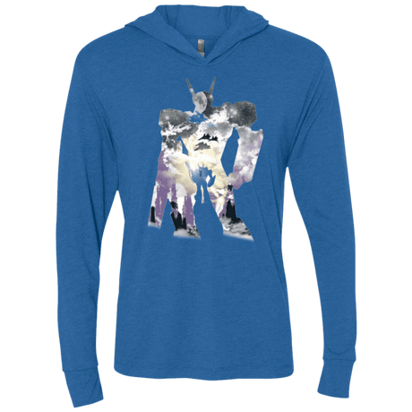 T-Shirts Vintage Royal / X-Small The Valkyries Triblend Long Sleeve Hoodie Tee