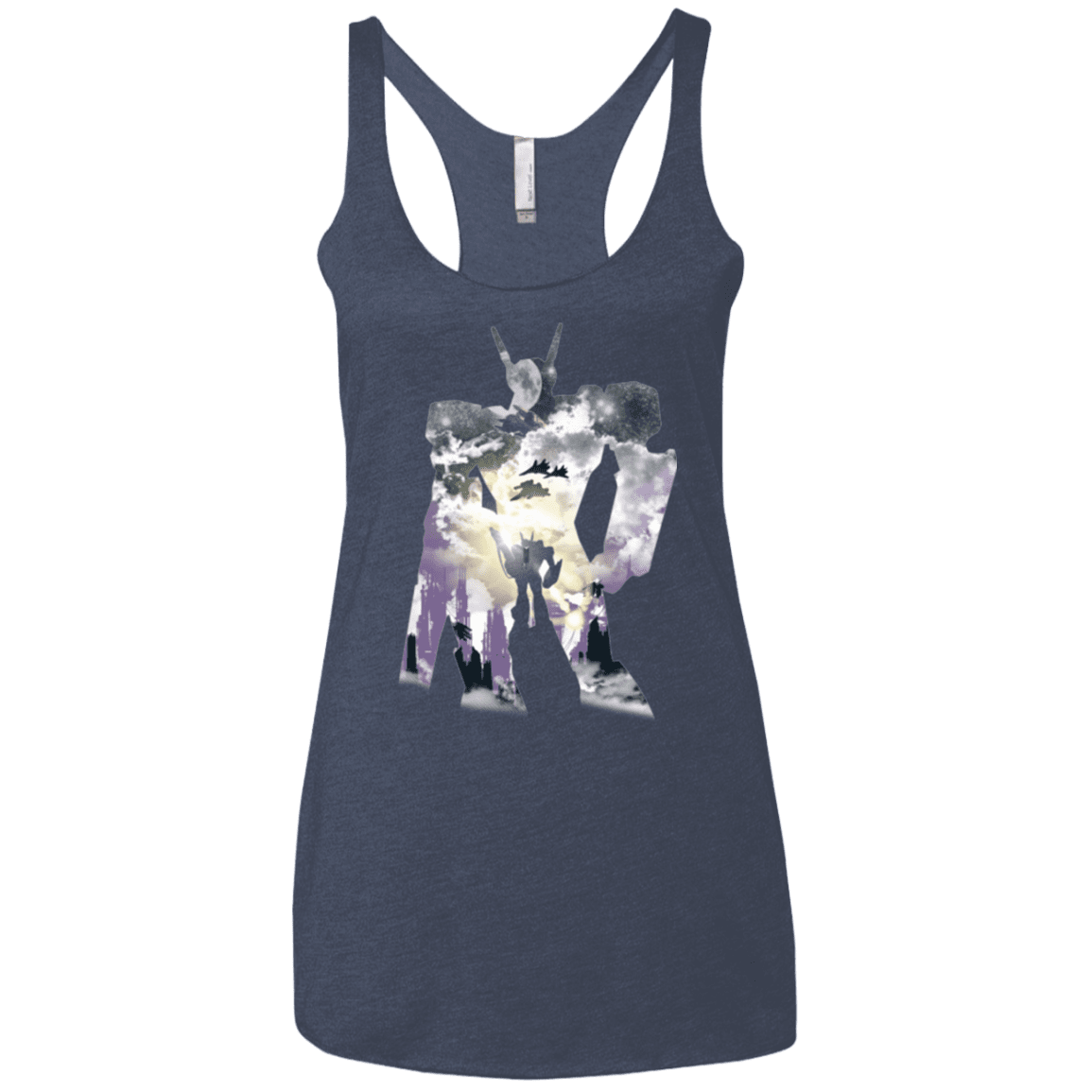 T-Shirts Vintage Navy / X-Small The Valkyries Women's Triblend Racerback Tank