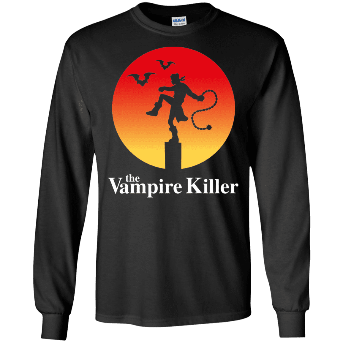 T-Shirts Black / S The Vampire Killer Men's Long Sleeve T-Shirt