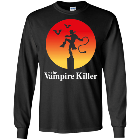 T-Shirts Black / S The Vampire Killer Men's Long Sleeve T-Shirt