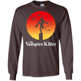 T-Shirts Dark Chocolate / S The Vampire Killer Men's Long Sleeve T-Shirt