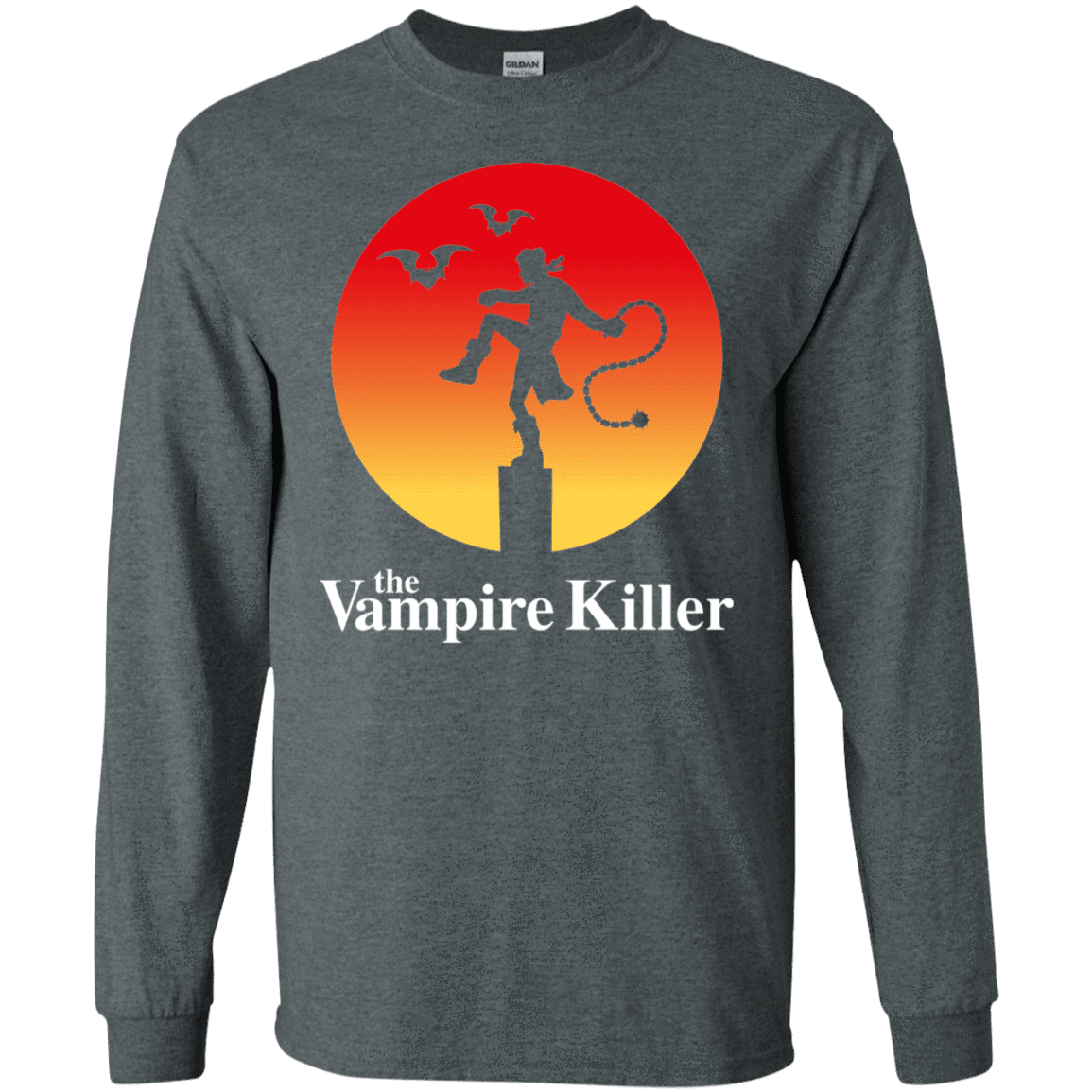 T-Shirts Dark Heather / S The Vampire Killer Men's Long Sleeve T-Shirt