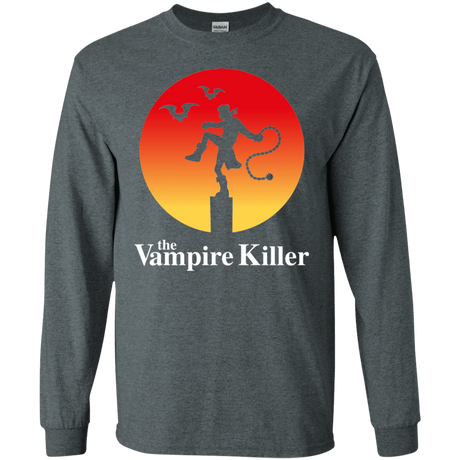 T-Shirts Dark Heather / S The Vampire Killer Men's Long Sleeve T-Shirt