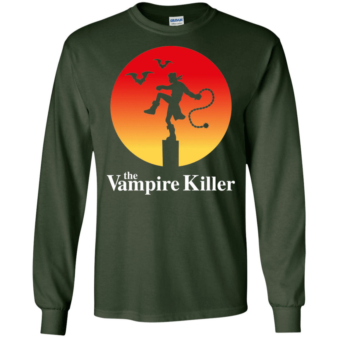 T-Shirts Forest Green / S The Vampire Killer Men's Long Sleeve T-Shirt