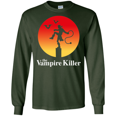 T-Shirts Forest Green / S The Vampire Killer Men's Long Sleeve T-Shirt