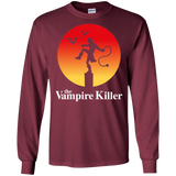 T-Shirts Maroon / S The Vampire Killer Men's Long Sleeve T-Shirt