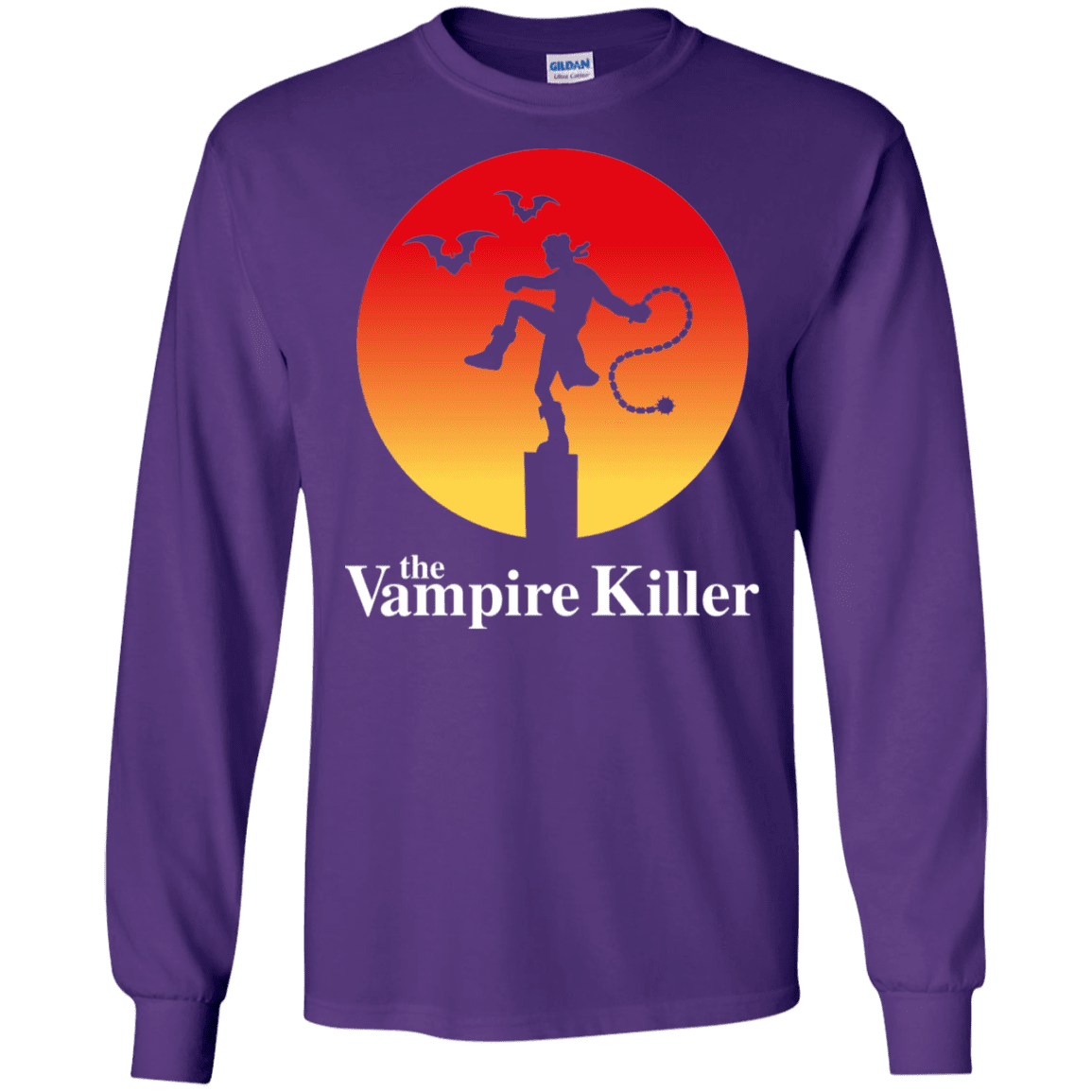 T-Shirts Purple / S The Vampire Killer Men's Long Sleeve T-Shirt