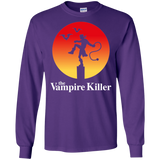 T-Shirts Purple / S The Vampire Killer Men's Long Sleeve T-Shirt