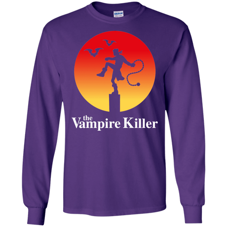 T-Shirts Purple / S The Vampire Killer Men's Long Sleeve T-Shirt