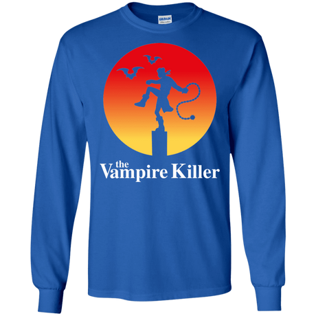 T-Shirts Royal / S The Vampire Killer Men's Long Sleeve T-Shirt