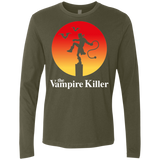 T-Shirts Military Green / S The Vampire Killer Men's Premium Long Sleeve