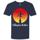 T-Shirts Midnight Navy / X-Small The Vampire Killer Men's Premium V-Neck