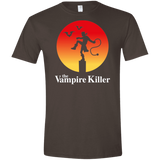 T-Shirts Dark Chocolate / S The Vampire Killer Men's Semi-Fitted Softstyle