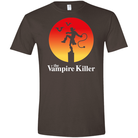 T-Shirts Dark Chocolate / S The Vampire Killer Men's Semi-Fitted Softstyle
