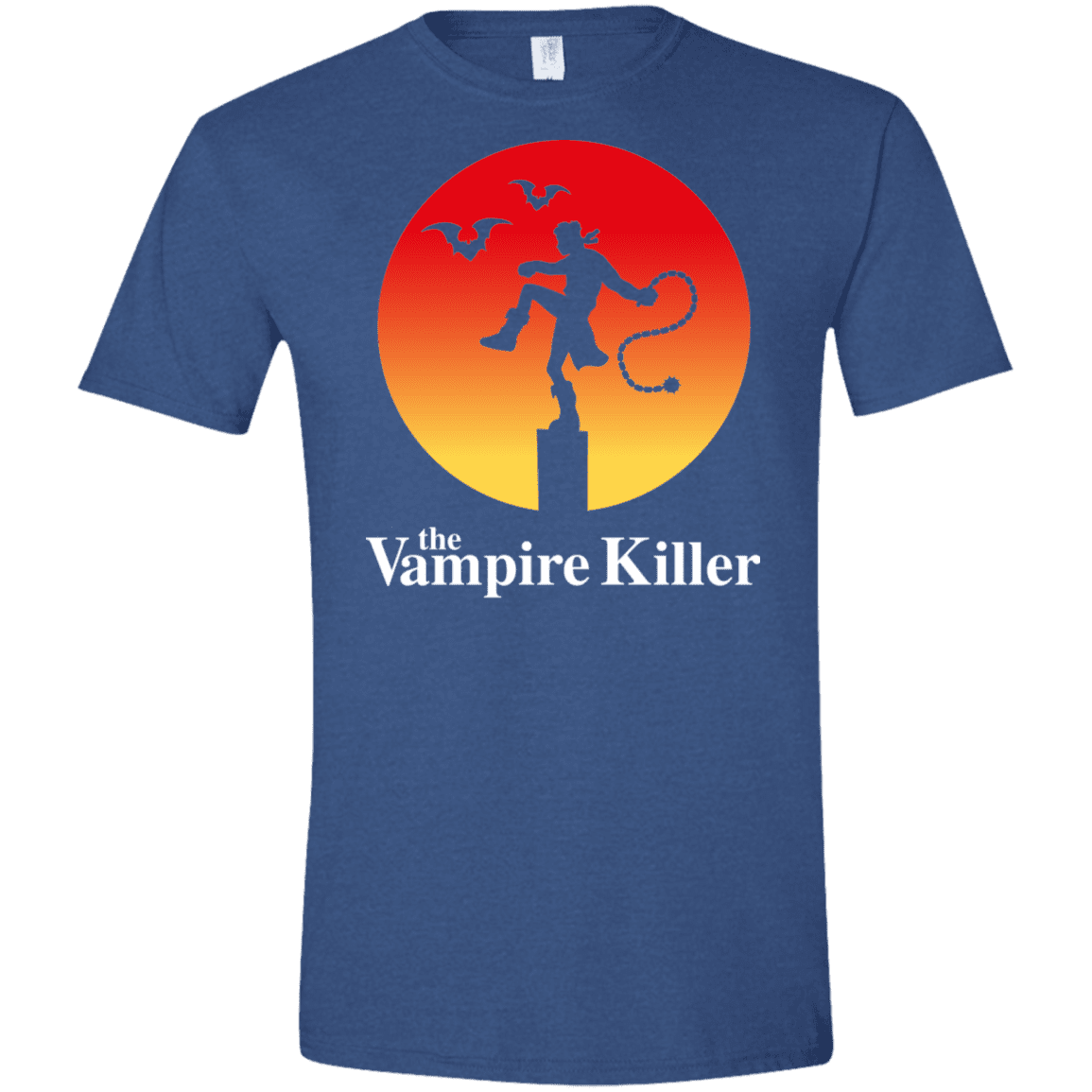 T-Shirts Heather Royal / X-Small The Vampire Killer Men's Semi-Fitted Softstyle