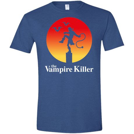T-Shirts Heather Royal / X-Small The Vampire Killer Men's Semi-Fitted Softstyle