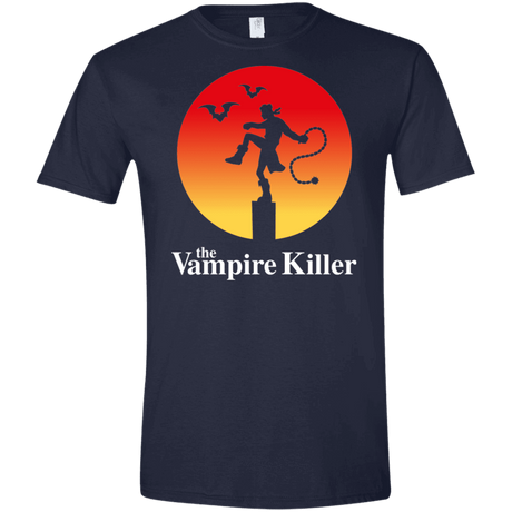 T-Shirts Navy / X-Small The Vampire Killer Men's Semi-Fitted Softstyle