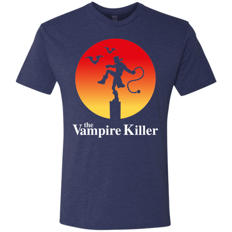 T-Shirts Vintage Navy / S The Vampire Killer Men's Triblend T-Shirt