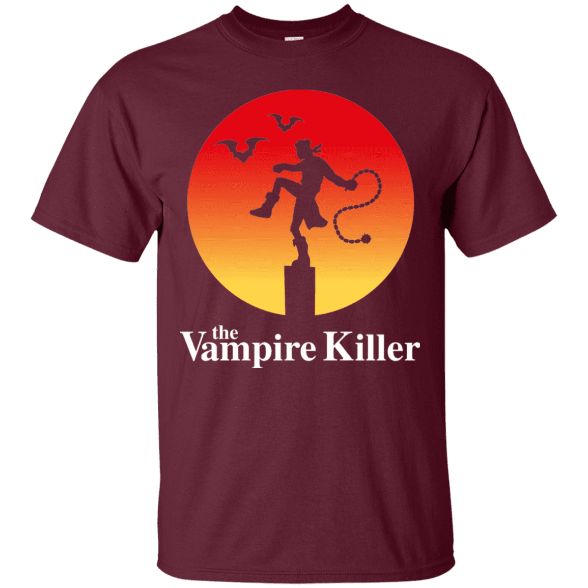 T-Shirts Maroon / S The Vampire Killer T-Shirt