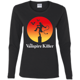 T-Shirts Black / S The Vampire Killer Women's Long Sleeve T-Shirt