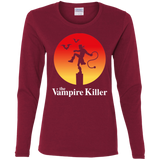 T-Shirts Cardinal / S The Vampire Killer Women's Long Sleeve T-Shirt