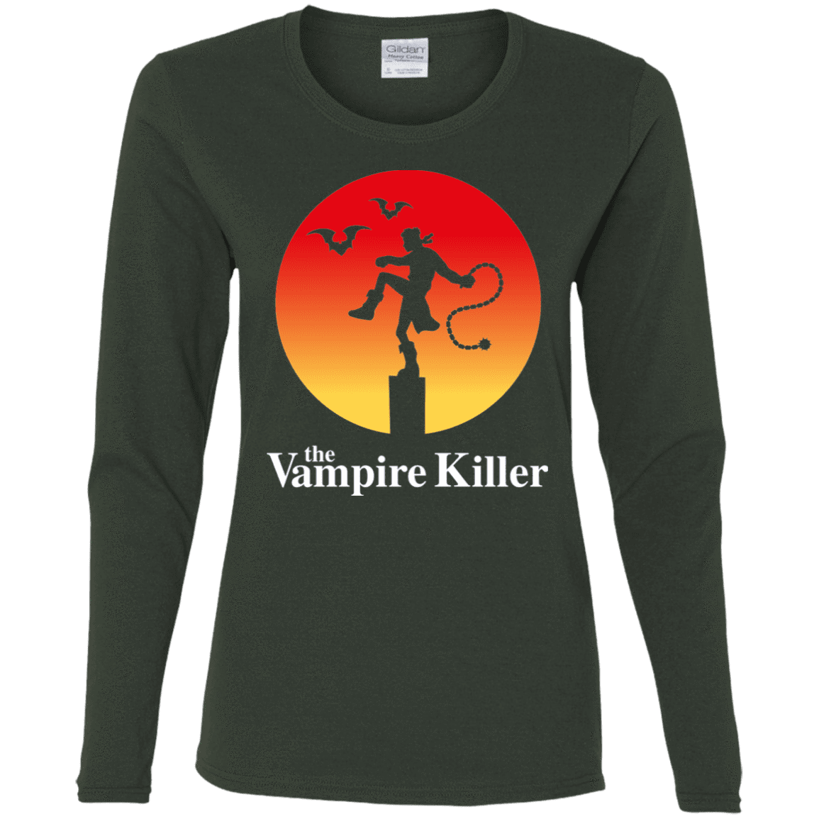T-Shirts Forest / S The Vampire Killer Women's Long Sleeve T-Shirt