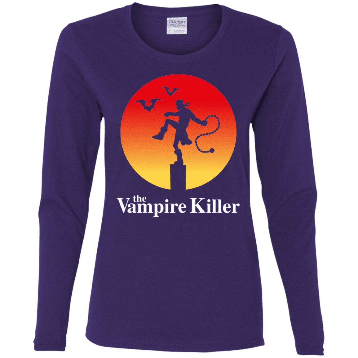 T-Shirts Purple / S The Vampire Killer Women's Long Sleeve T-Shirt