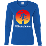 T-Shirts Royal / S The Vampire Killer Women's Long Sleeve T-Shirt