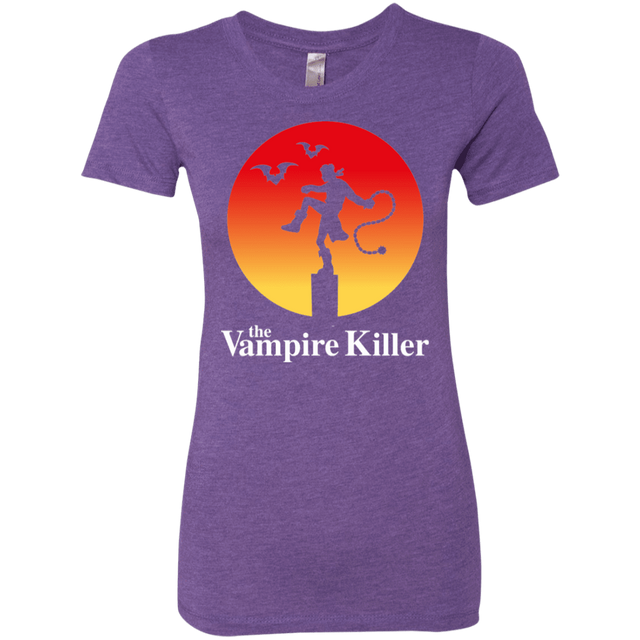 T-Shirts Purple Rush / S The Vampire Killer Women's Triblend T-Shirt