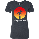 T-Shirts Vintage Navy / S The Vampire Killer Women's Triblend T-Shirt