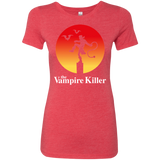 T-Shirts Vintage Red / S The Vampire Killer Women's Triblend T-Shirt