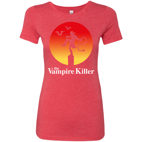 T-Shirts Vintage Red / S The Vampire Killer Women's Triblend T-Shirt