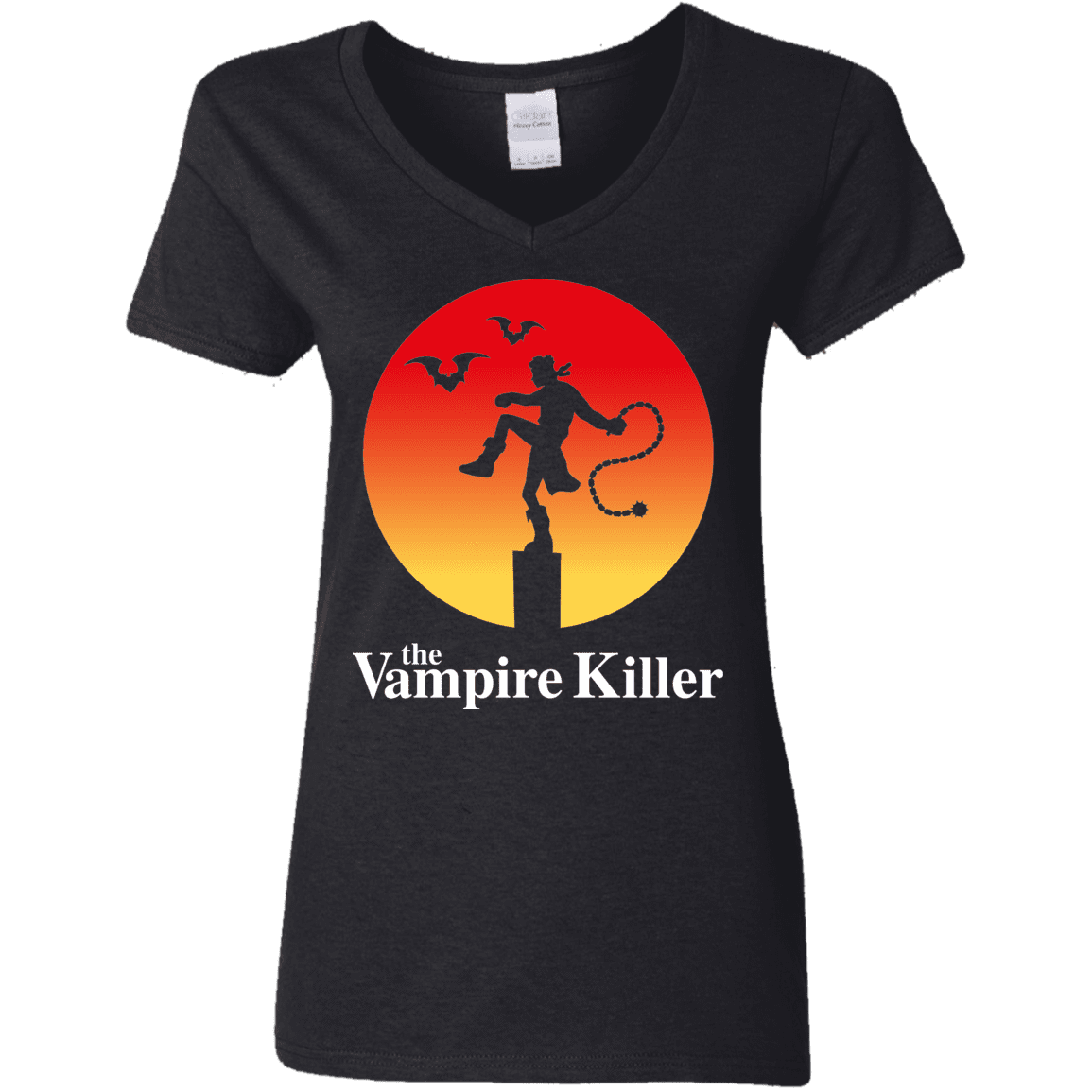 T-Shirts Black / S The Vampire Killer Women's V-Neck T-Shirt