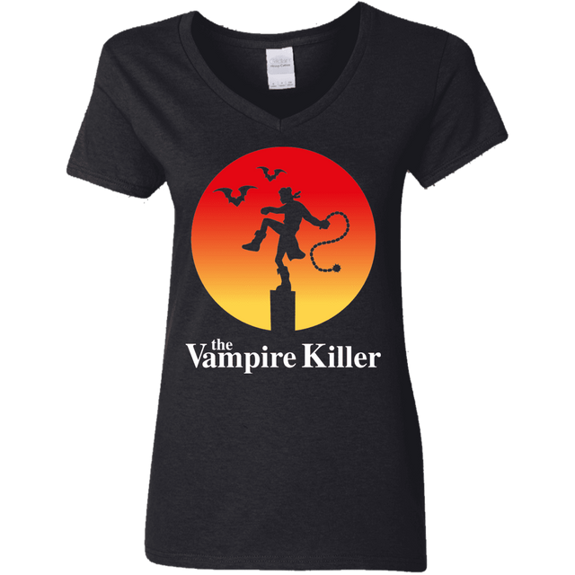 T-Shirts Black / S The Vampire Killer Women's V-Neck T-Shirt