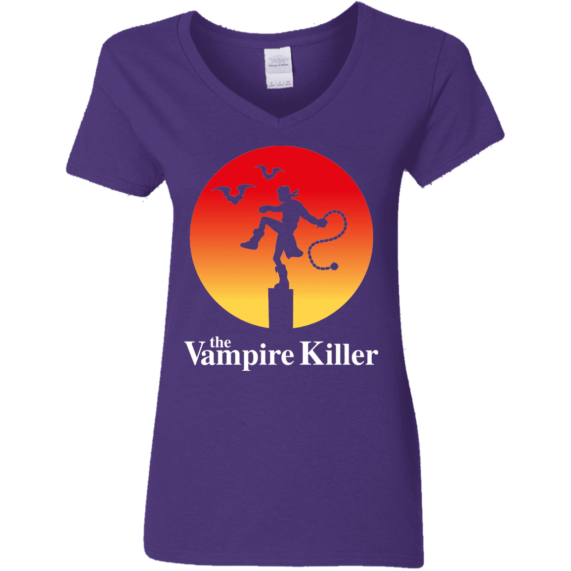 T-Shirts Purple / S The Vampire Killer Women's V-Neck T-Shirt