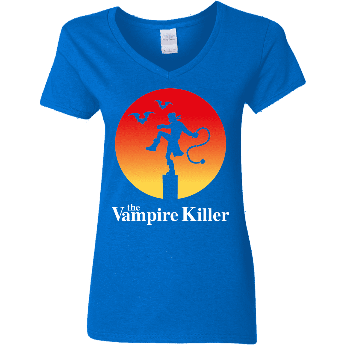 T-Shirts Royal / S The Vampire Killer Women's V-Neck T-Shirt