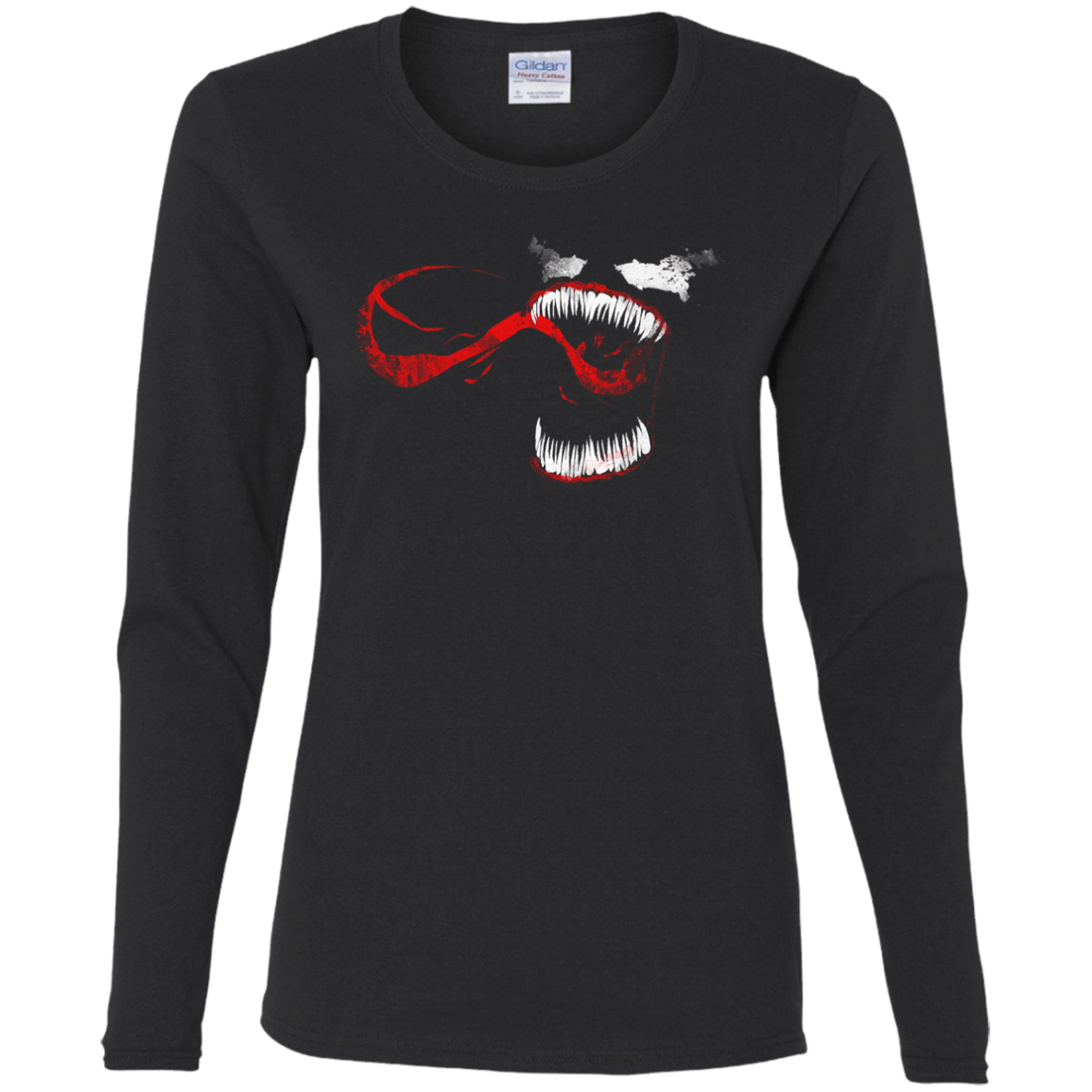 T-Shirts Black / S The Venomous Women's Long Sleeve T-Shirt