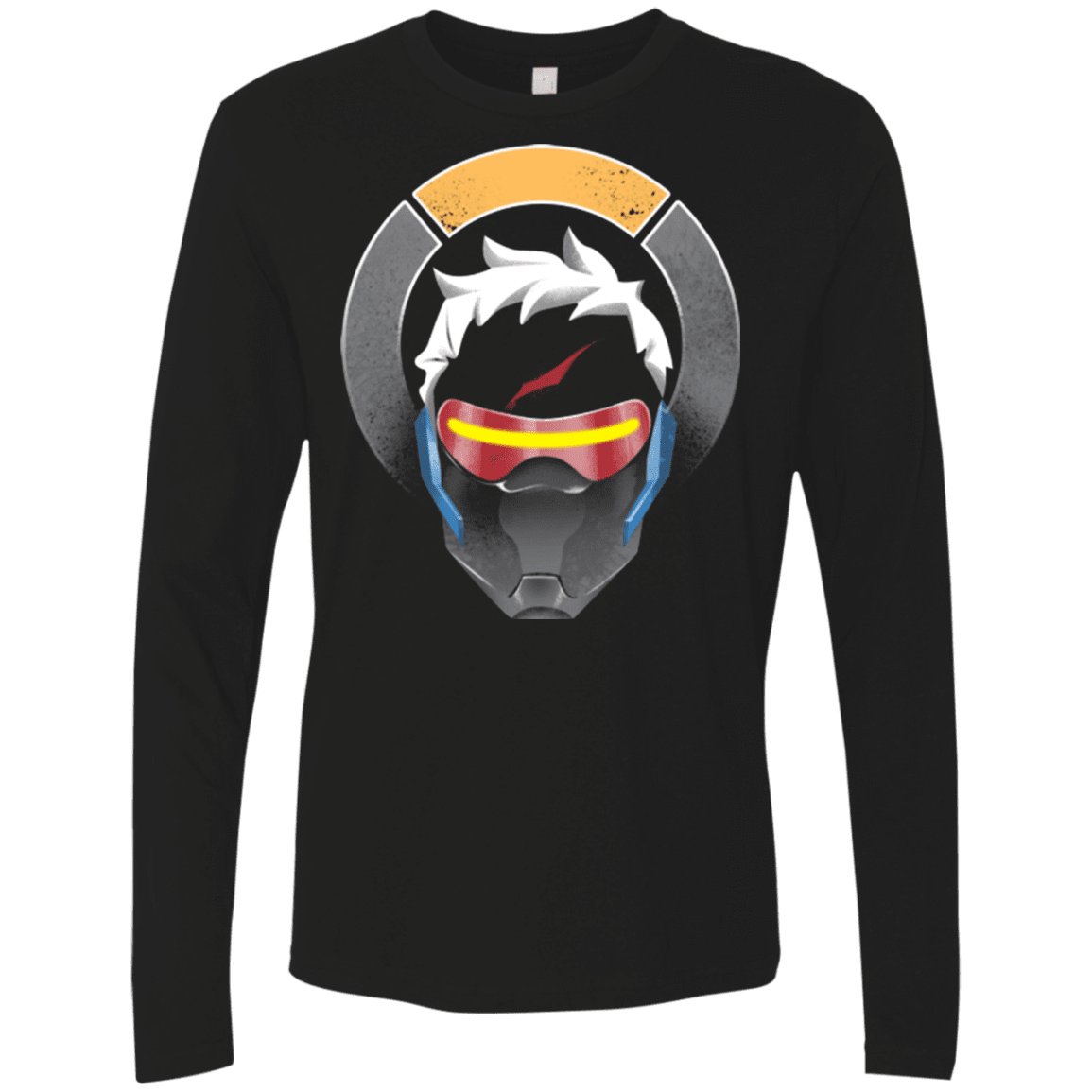 T-Shirts Black / Small The Vigilante Men's Premium Long Sleeve