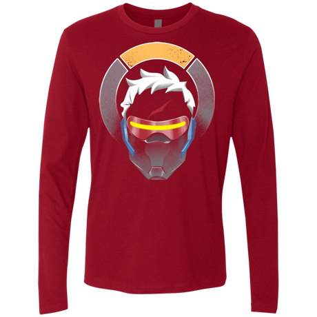 T-Shirts Cardinal / Small The Vigilante Men's Premium Long Sleeve
