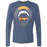 T-Shirts Indigo / Small The Vigilante Men's Premium Long Sleeve