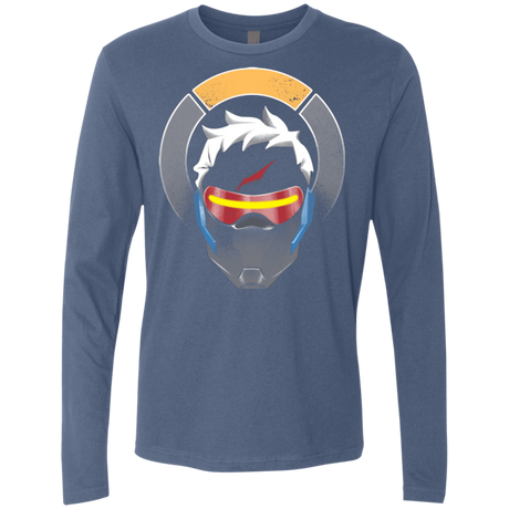 T-Shirts Indigo / Small The Vigilante Men's Premium Long Sleeve