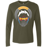 T-Shirts Military Green / Small The Vigilante Men's Premium Long Sleeve