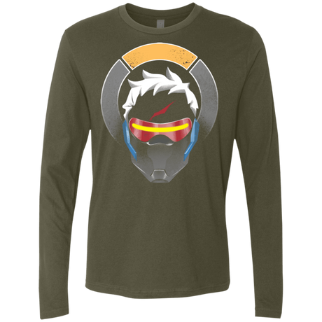 T-Shirts Military Green / Small The Vigilante Men's Premium Long Sleeve