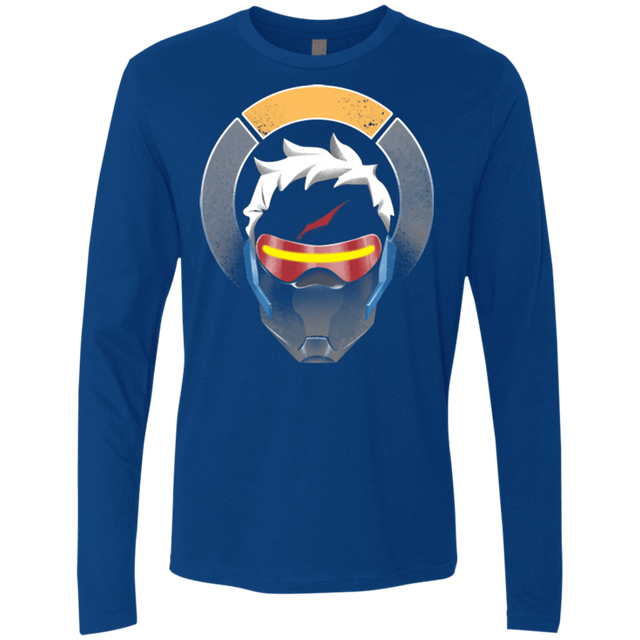 T-Shirts Royal / Small The Vigilante Men's Premium Long Sleeve