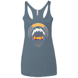 T-Shirts Indigo / X-Small The Vigilante Women's Triblend Racerback Tank