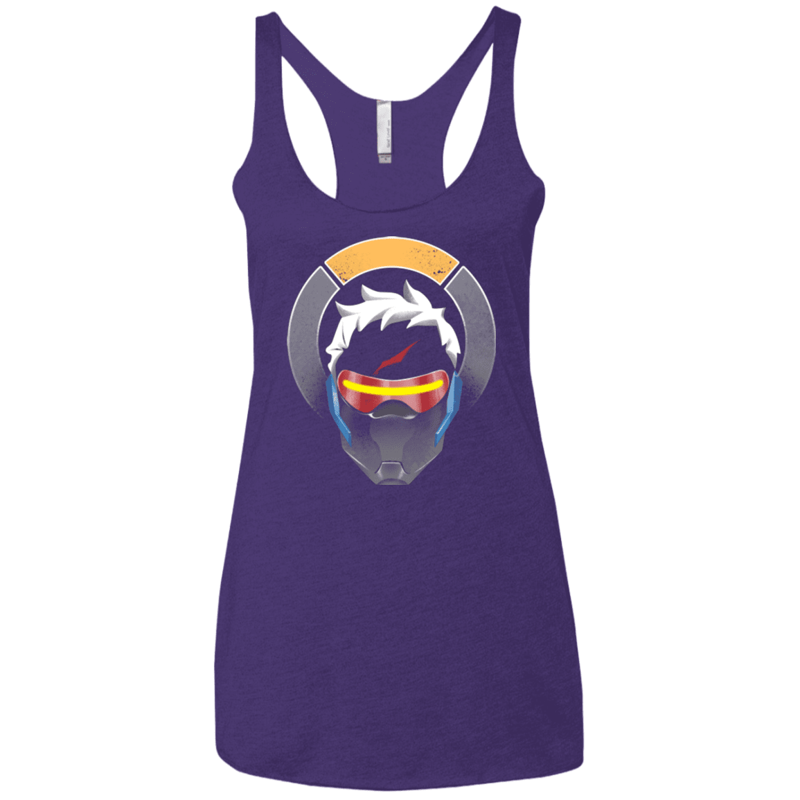 T-Shirts Purple Rush / X-Small The Vigilante Women's Triblend Racerback Tank