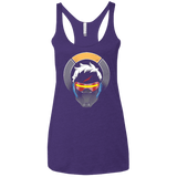 T-Shirts Purple Rush / X-Small The Vigilante Women's Triblend Racerback Tank