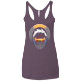 T-Shirts Vintage Purple / X-Small The Vigilante Women's Triblend Racerback Tank