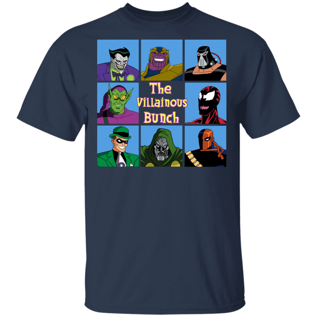 T-Shirts Navy / S The Villainous Bunch T-Shirt